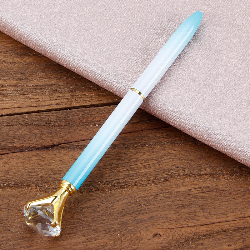 Metal Ballpoint Pen Student Gift Diamond Ballpoint Pen Creative Crystal Advertising Pen - 图片 16