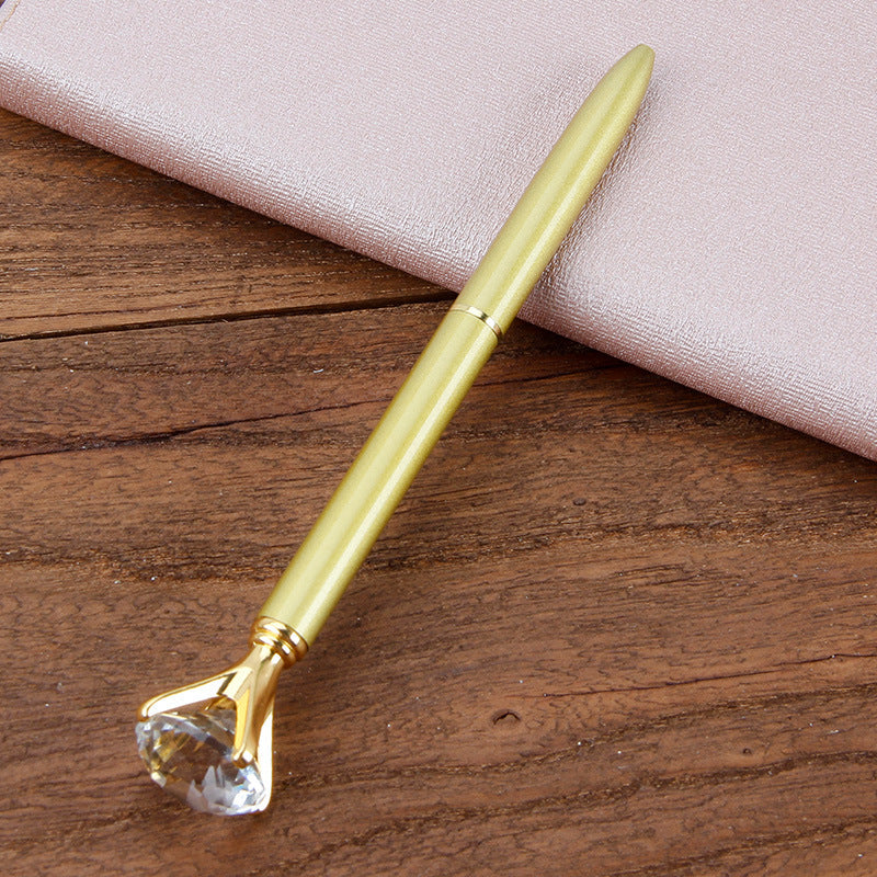 Metal Ballpoint Pen Student Gift Diamond Ballpoint Pen Creative Crystal Advertising Pen - 图片 18