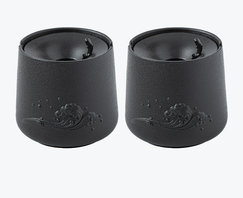 Ashtray Creative Home Living Room Personality Trend Anti-fly Ash Ceramic Simple Modern Office New Chinese Ashtray 16196597318