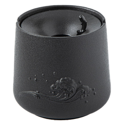 Ashtray Creative Home Living Room Personality Trend Anti-fly Ash Ceramic Simple Modern Office New Chinese Ashtray 16196597318
