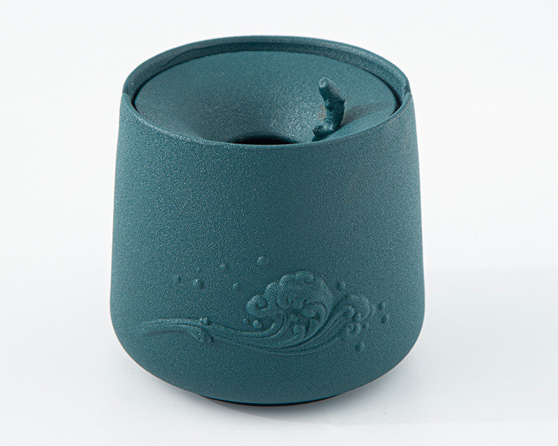 Ashtray Creative Home Living Room Personality Trend Anti-fly Ash Ceramic Simple Modern Office New Chinese Ashtray 16196597321