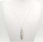 Boho Style Sweater Chain Long Feather Tassel Necklacer 1619661959405