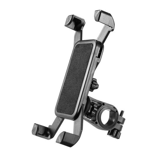 Compatible with Apple, Bicycle Phone Holder For iPhone Samsung Motorcycle Mobile Cellphone Holder Bike Handlebar Clip Stand GPS Mount Bracket - 图片 1