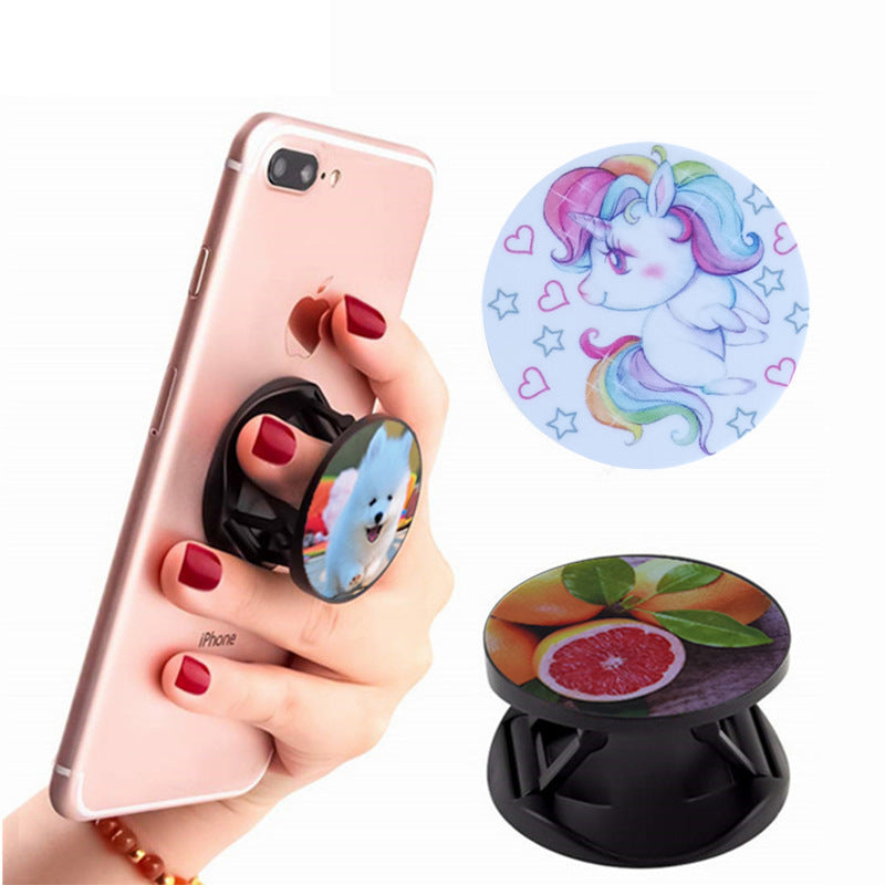Thermal Transfer Creative Folding Mobile Phone Holder - 图片 7