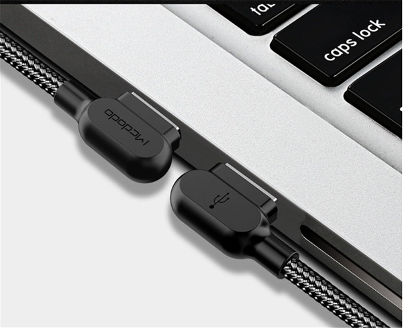 TYPE-C Charging Cable Android Micro Elbow Data Cable 1619680525986