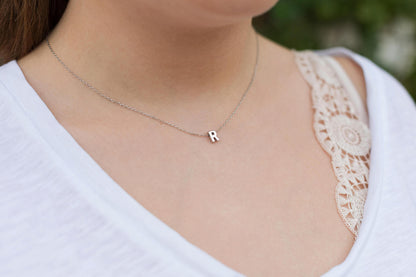 Simple Letter 26 Letter Necklace Clavicle Chain Sweater Chain Bracelet Anklet 1619681057822
