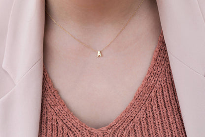 Simple Letter 26 Letter Necklace Clavicle Chain Sweater Chain Bracelet Anklet 1619681057823