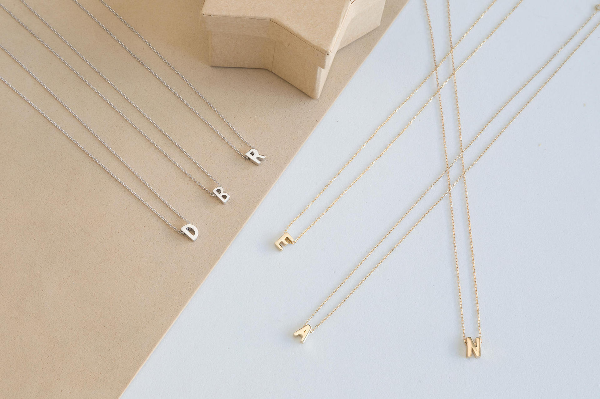Simple Letter 26 Letter Necklace Clavicle Chain Sweater Chain Bracelet Anklet 1619681057831