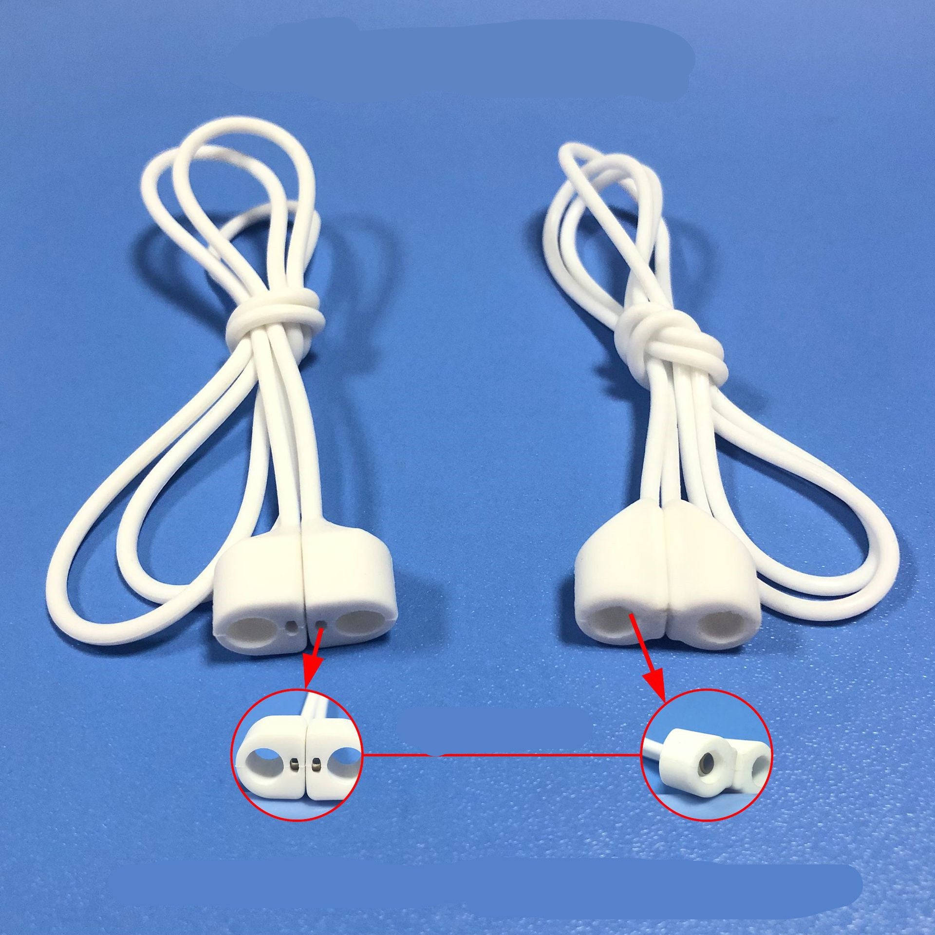 Wireless Bluetooth Headset Magnetic Silicone Anti-Lost Lanyard 1619682092336