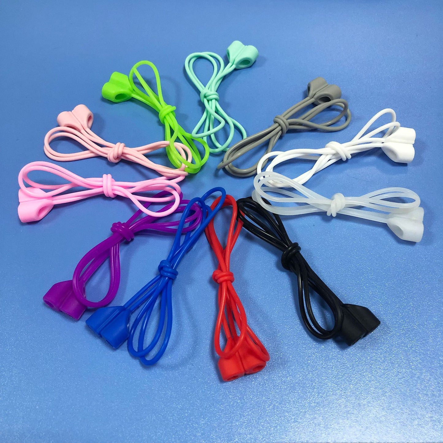 Wireless Bluetooth Headset Magnetic Silicone Anti-Lost Lanyard 1619682104266