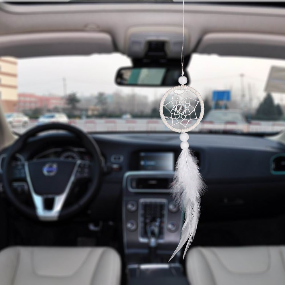 Mini Dreamcatcher Pendant Indian Dream catchers Car & Bag Decor Wind Chimes & Home Wall Hanging Decoration Gifts 161968534821