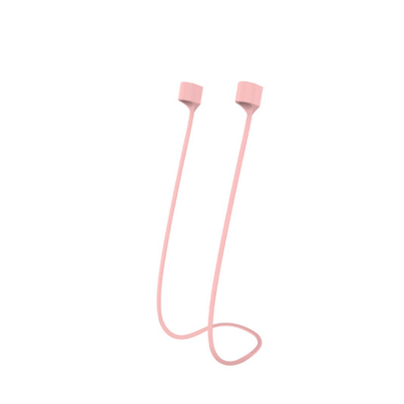 Wireless Bluetooth Headset Magnetic Silicone Anti-Lost Lanyard 1619686356963