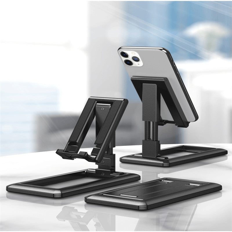 Retractable Mobile Phone Desktop Stand Lazy Folding Mobile Phone Stand Portable Live Web Lesson Pocket Stand - 图片 1