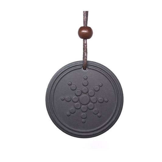 Unisex Lava Stone Energy Pendant 1619686506409