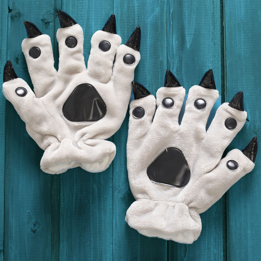Body Pajamas Animal Paw Dinosaur Gloves 1619687188250