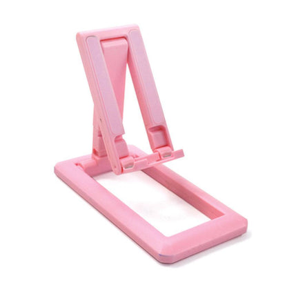 Retractable Mobile Phone Desktop Stand Lazy Folding Mobile Phone Stand Portable Live Web Lesson Pocket Stand - 图片 7