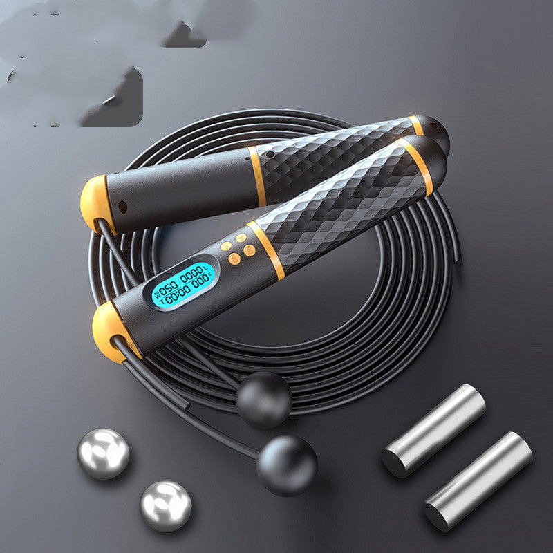 Intelligent Counting Rope Skipping Weight-Bearing Exercise Fitness Student Test Skipping Rope Core Wire Private Model Source 