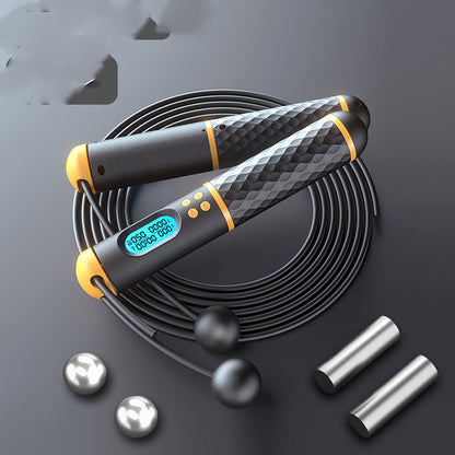 Intelligent Counting Rope Skipping Weight-Bearing Exercise Fitness Student Test Skipping Rope Core Wire Private Model Source 