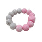 Spot Wholesale Baby Teether Bracelet Food Grade Silicone Baby Soothing Molars 1619838355507