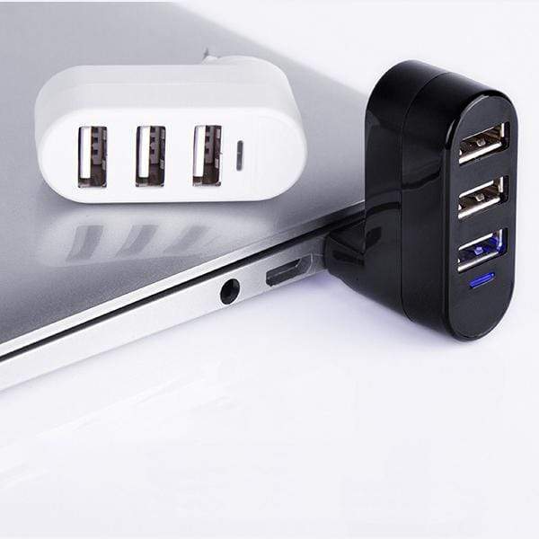 USB splitter usb hub splitter multi-interface spin color 2.0 high speed expansion hub HUB - 图片 1