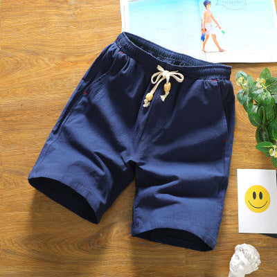 Half-And-Half-Six-Point Summer Breathable Summer Thin Shorts 1619924403330