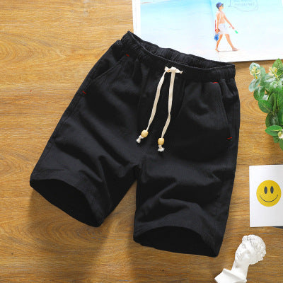 Half-And-Half-Six-Point Summer Breathable Summer Thin Shorts 1619924403334