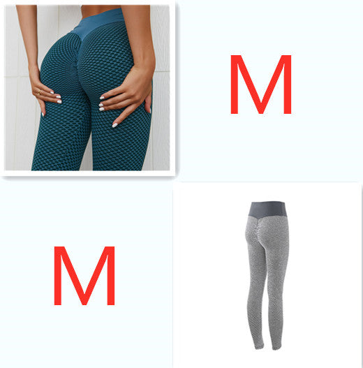 Plaid Leggings Fitness Yoga Pants Women's Seamless High Waist Breathable Gym Leggings 1619940693984