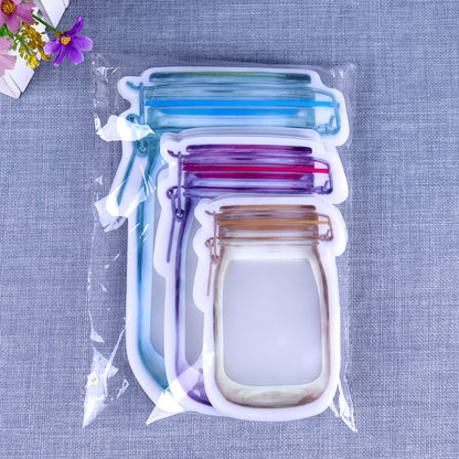Mason Bottle Ziplock Bag Snacks 1620021919078