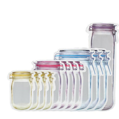 Mason Bottle Ziplock Bag Snacks 1620021919079