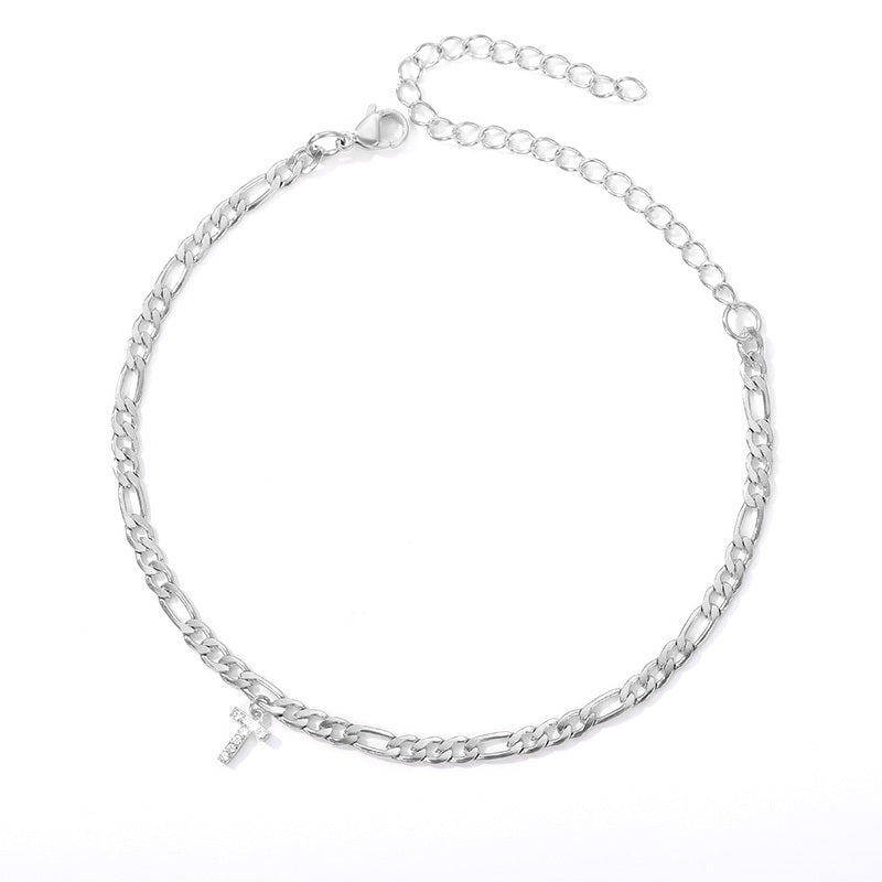 Ancient English Letter Anklet Letter Anklet Spot English Letter Pendant Jewelry 1620039184137