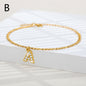 Ancient English Letter Anklet Letter Anklet Spot English Letter Pendant Jewelry 1620042810970