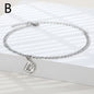 Ancient English Letter Anklet Letter Anklet Spot English Letter Pendant Jewelry 1620042810972