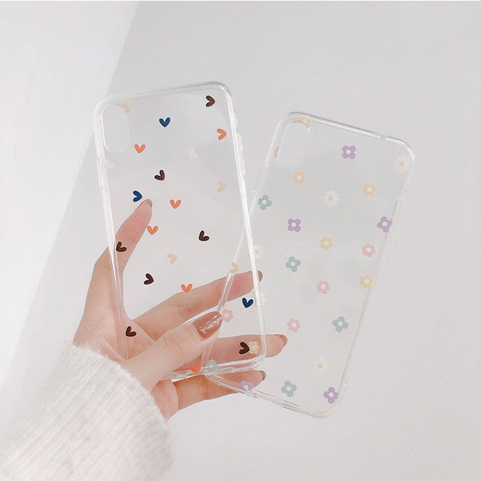Simple Color Love For Mobile Phone Case Protective Cover 1620091641038