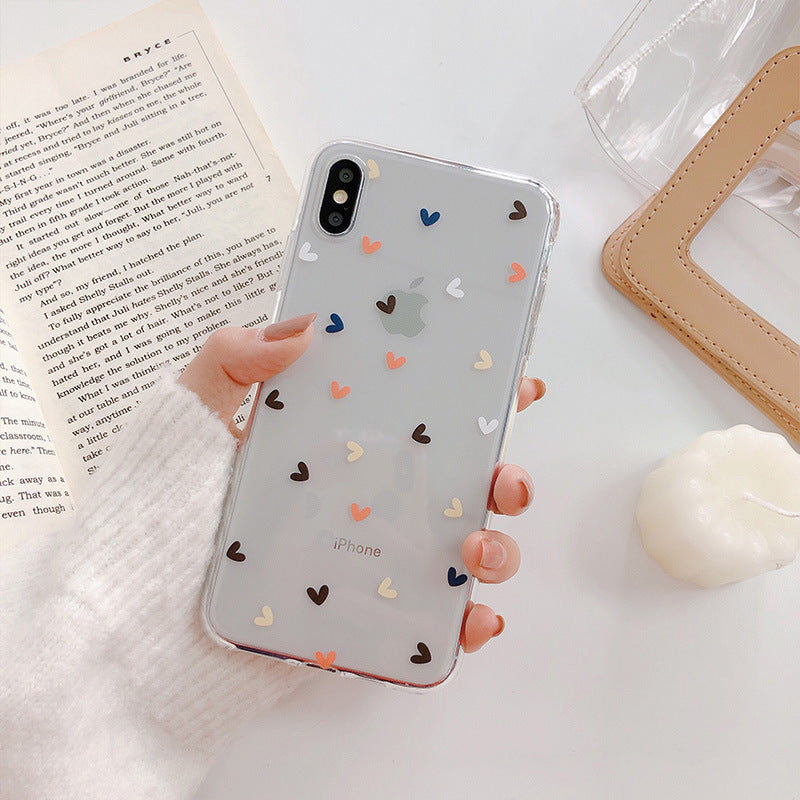 Simple Color Love For Mobile Phone Case Protective Cover 1620091641039
