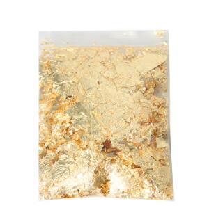 Broken Nail Art Gold Leaf Shards Decorative Gold Leaf 1620093605963