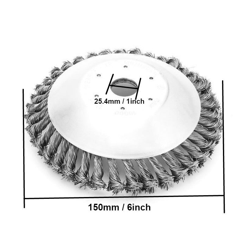 Factory Direct Sales Wire Rust Removal Lawn Mower Lawn Mower Head Lawn Mower Weeding Head Lawn Mower Weeding Filament Disc 16