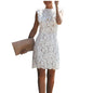 Lace Round Neck Sleeveless High Waist Dress 1620117233305 16112571 111c 4f2f 9c5a ce25b247fe66