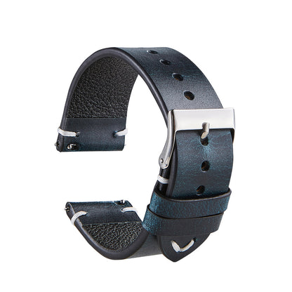 Pure Leather Leather Strap Men's And Women's Thin Italian Leather 1620122168535