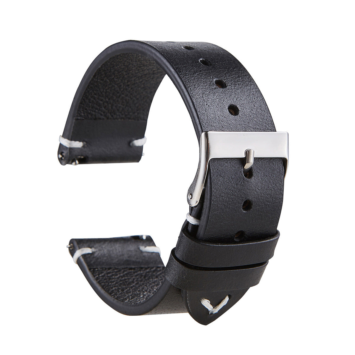 Pure Leather Leather Strap Men's And Women's Thin Italian Leather 1620122168540