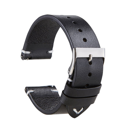 Pure Leather Leather Strap Men's And Women's Thin Italian Leather 1620122168540