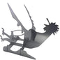 Chicken Stand Beer Funny American Motorcycle BBQ Steel Rack Tools Funny Roast Chicken Rack Grilling Roast Rack 1620189475150