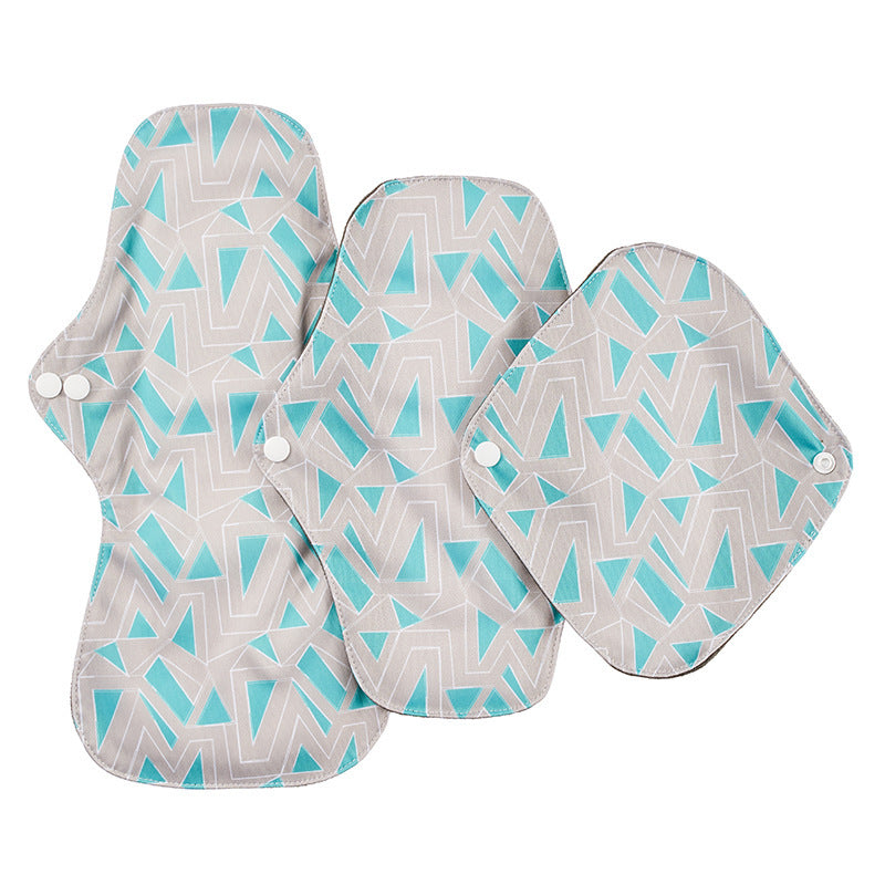 Leak-Proof Bamboo Charcoal Sanitary Napkins Washable Aunt'S Towel 1620195105848