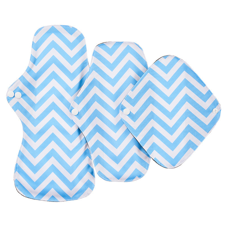 Leak-Proof Bamboo Charcoal Sanitary Napkins Washable Aunt'S Towel 1620195106605