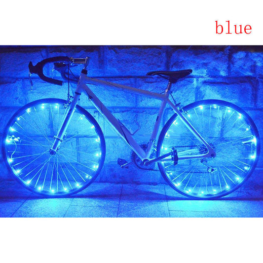 Bicycle Riding Spoke Wheel With Colorful Lights 1620204405763