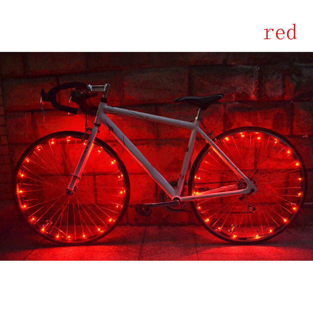 Bicycle Riding Spoke Wheel With Colorful Lights 1620204405775