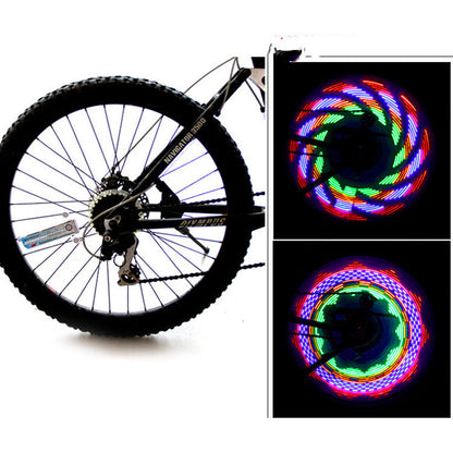 16 LED Colorful Bike Wheel Light Mountain Bike - HD Wireless Product #4