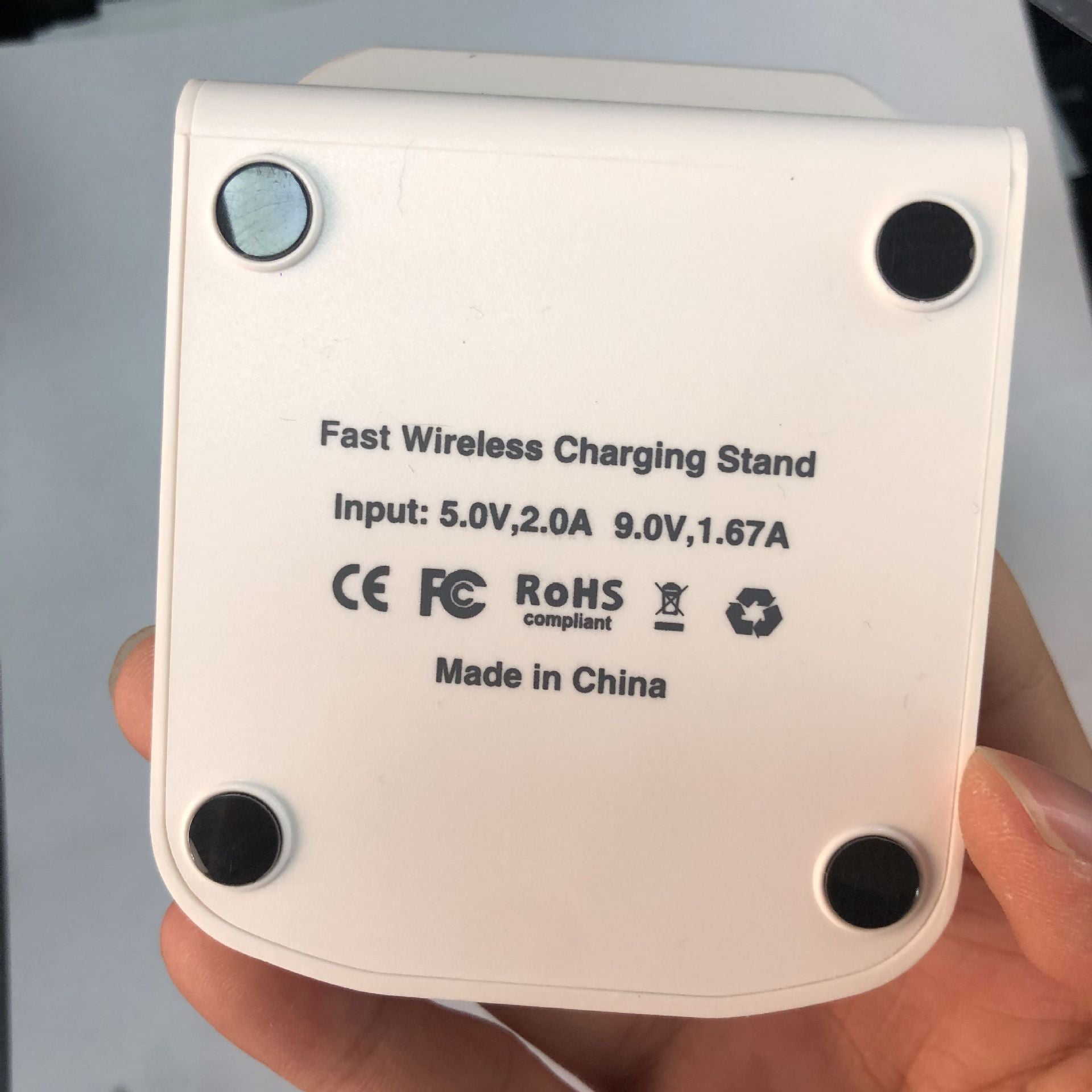 Vertical Bracket Dual Coil 10W Wireless Charger - 图片 2