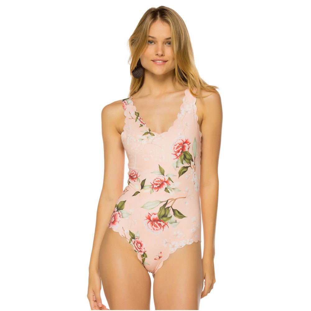 New Printed One-Piece Swimsuit Bikini Ladies Swimwear 1620286687341