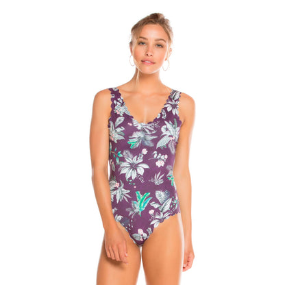 New Printed One-Piece Swimsuit Bikini Ladies Swimwear 1620286687627