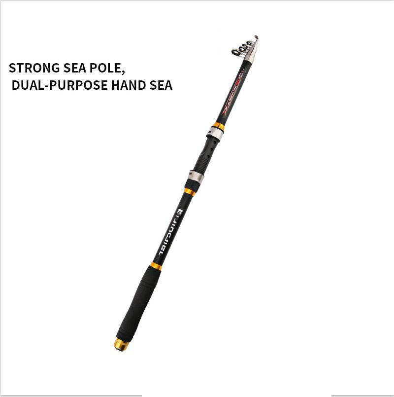 2.1M -3.6M Carp Fishing Rod Feeder Hard FRP Carbon Fiber Telescopic Fishing Rod Fishing Pole - HD Wireless Product #5